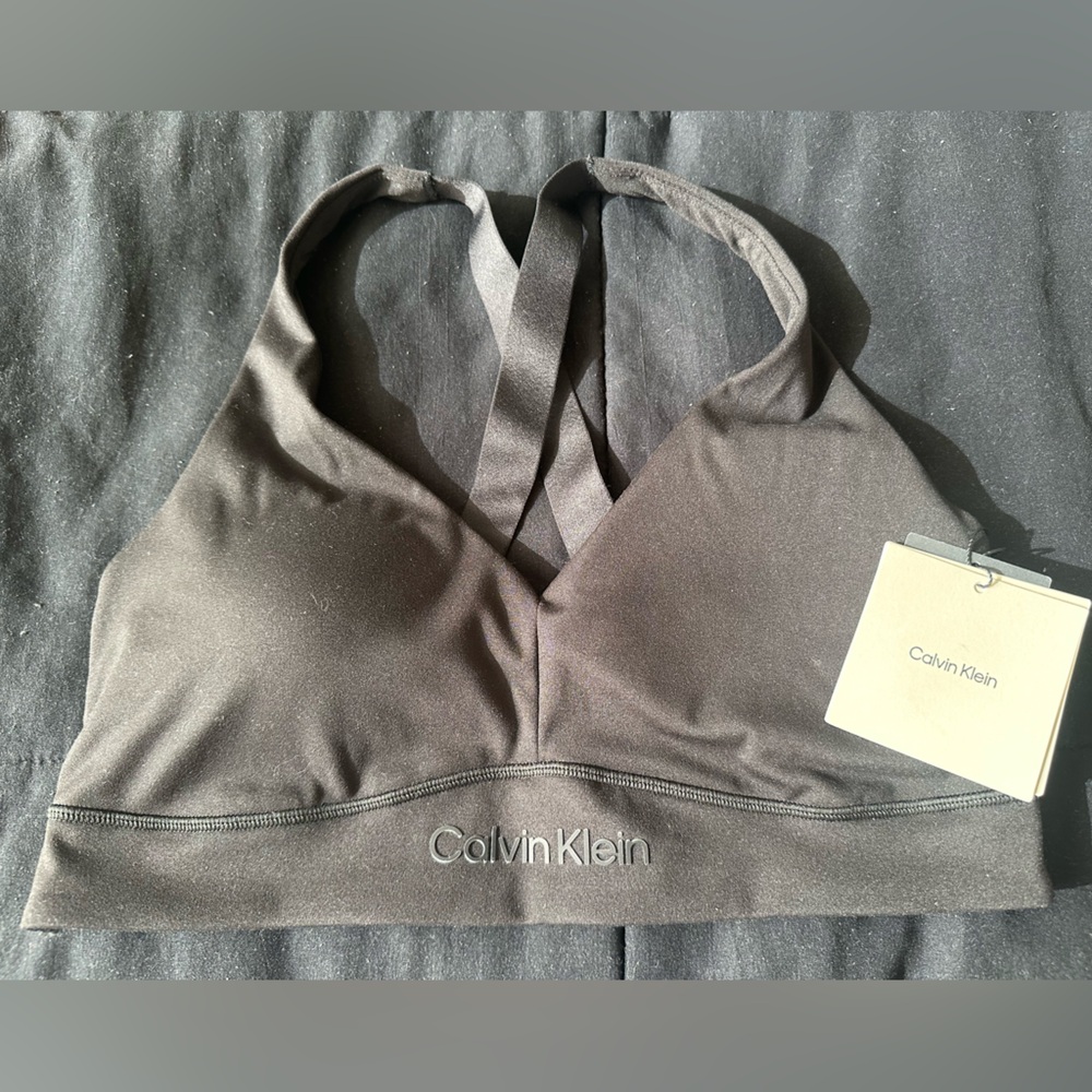 Calvin Klein Charcoal Bralette